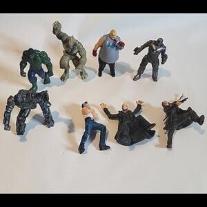 lot 8 Super Hero action figures ,Fox , Marvel,?